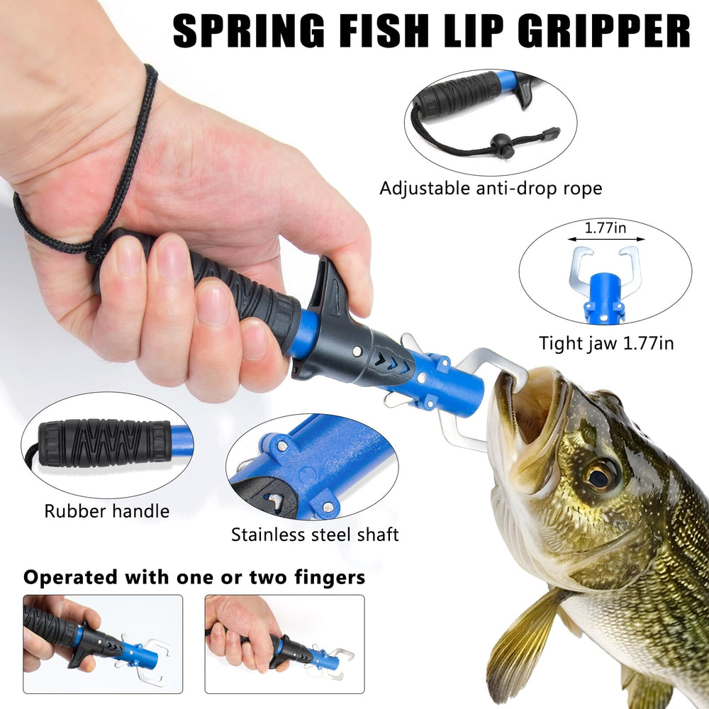 GPUSFAK 7-inch fillet knife with sheath for on-site fish prep