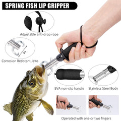 Spring lip gripper and anti-slip gloves included in GPUSFAK kit