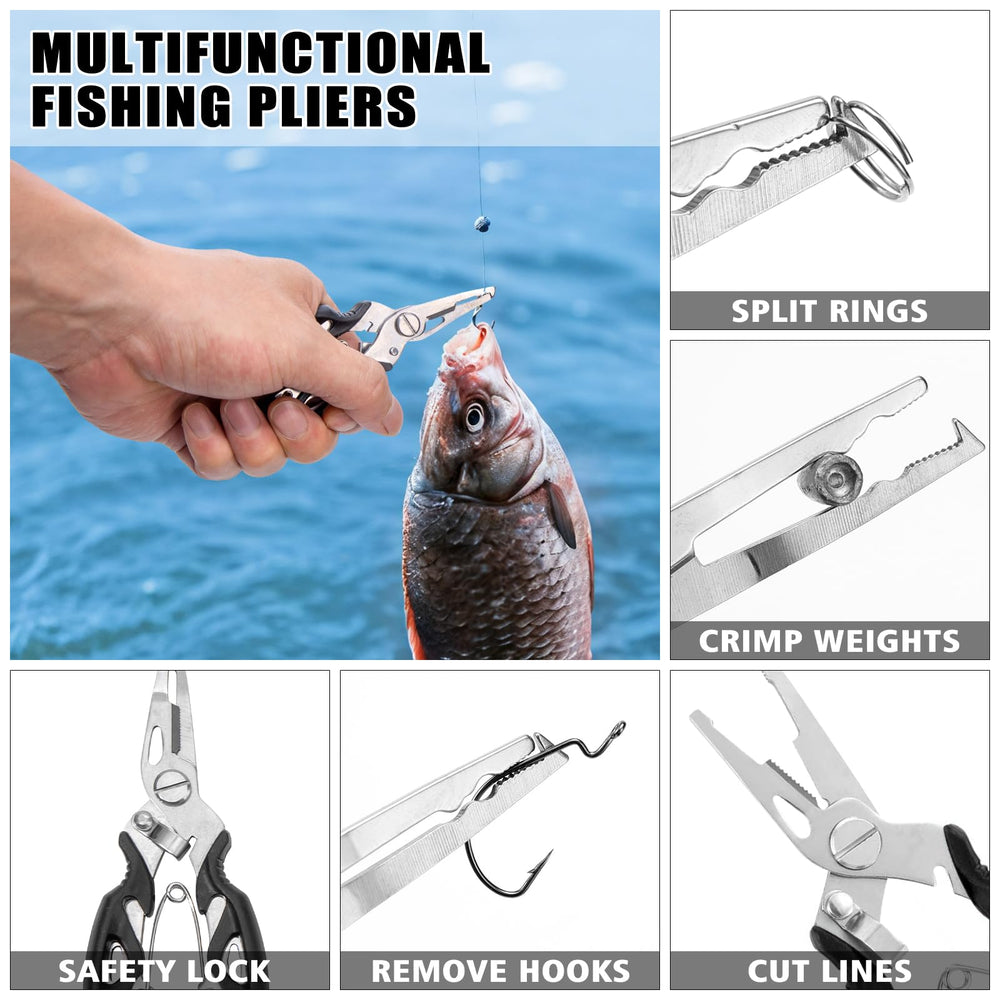 Versatile lure accessories in GPUSFAK fishing tool kit