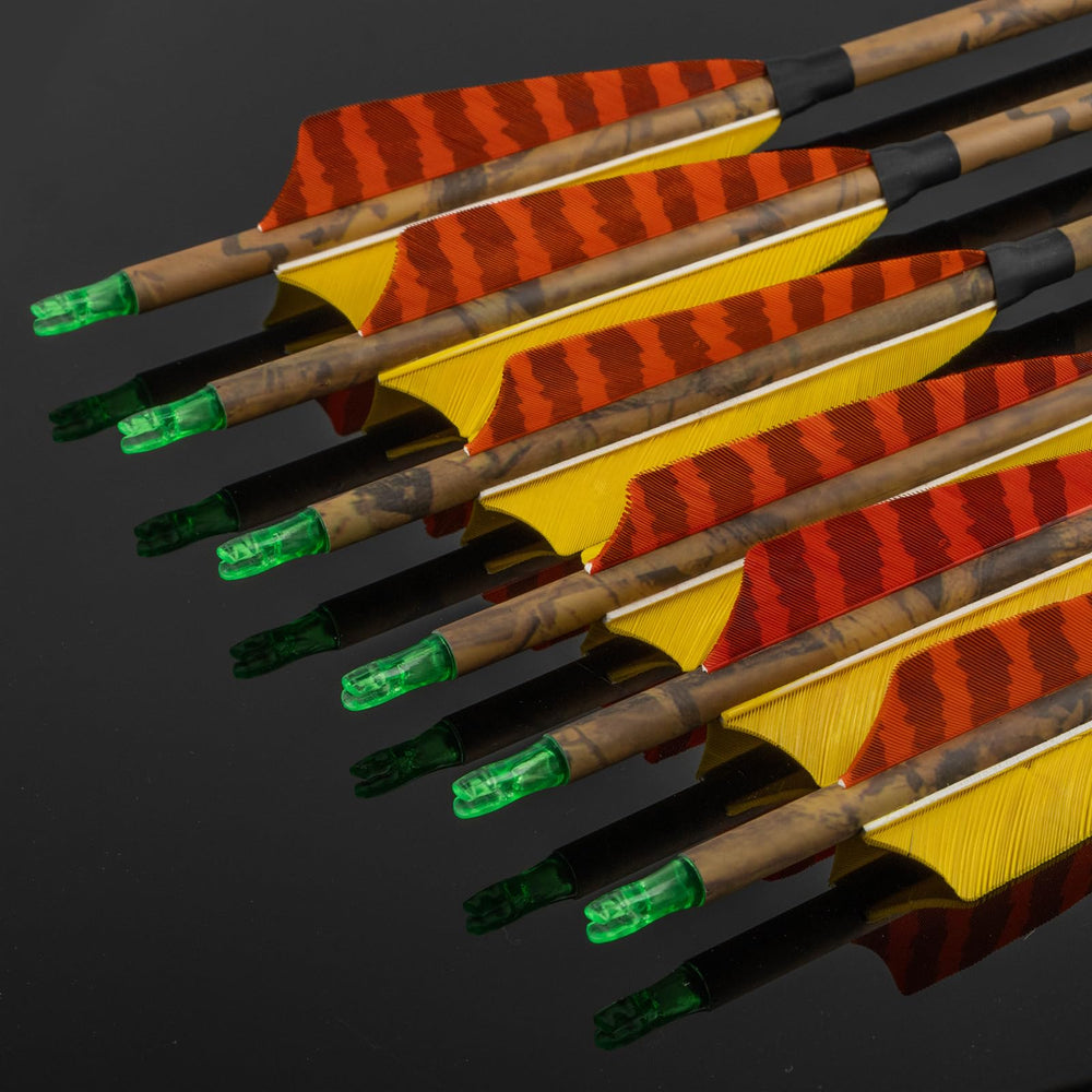 GQT adjustable nock system fits different bows.