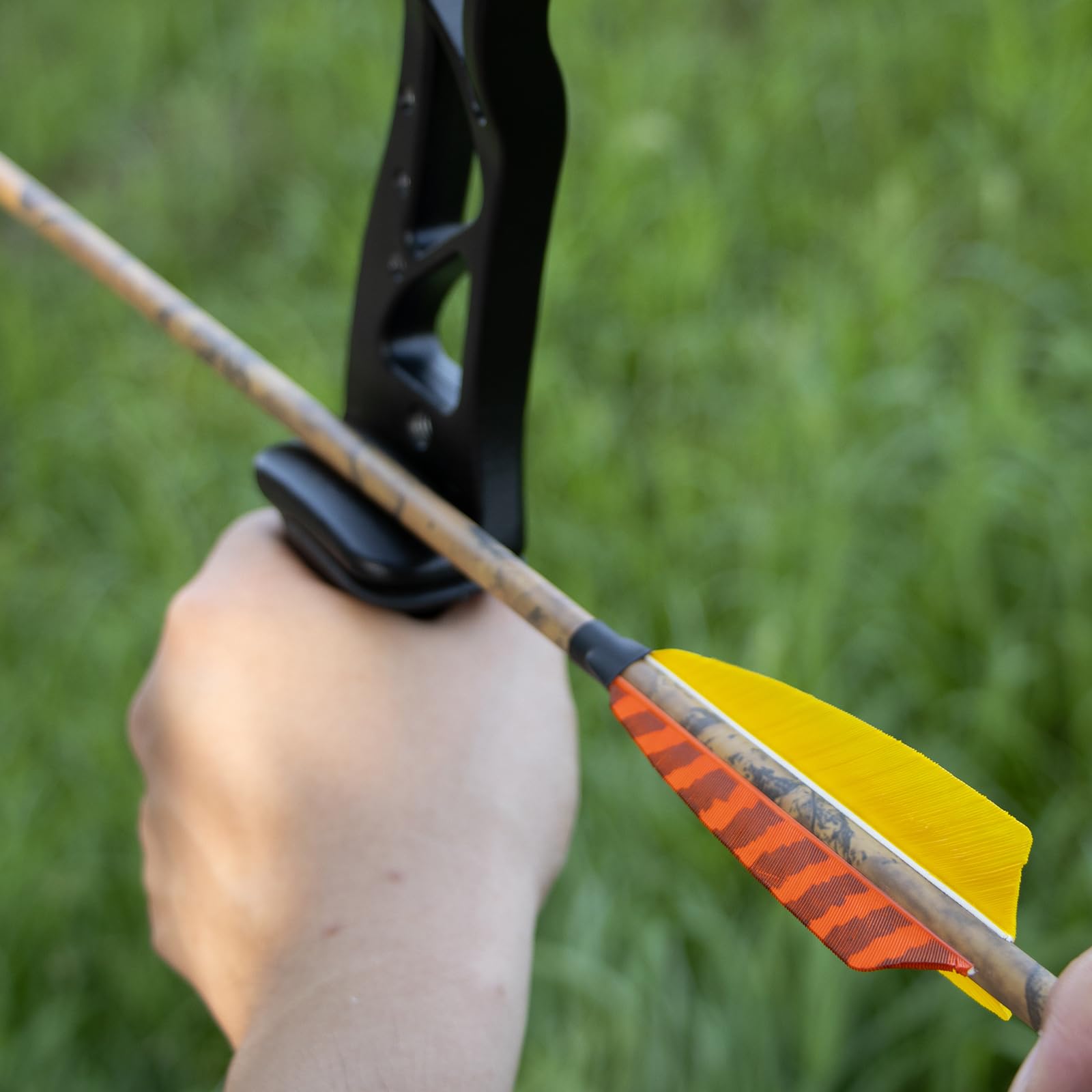 GQT arrow shaft spine 500 ensures bow compatibility.