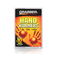 Grabber hand warmers activate in 15–30 minutes for hands
