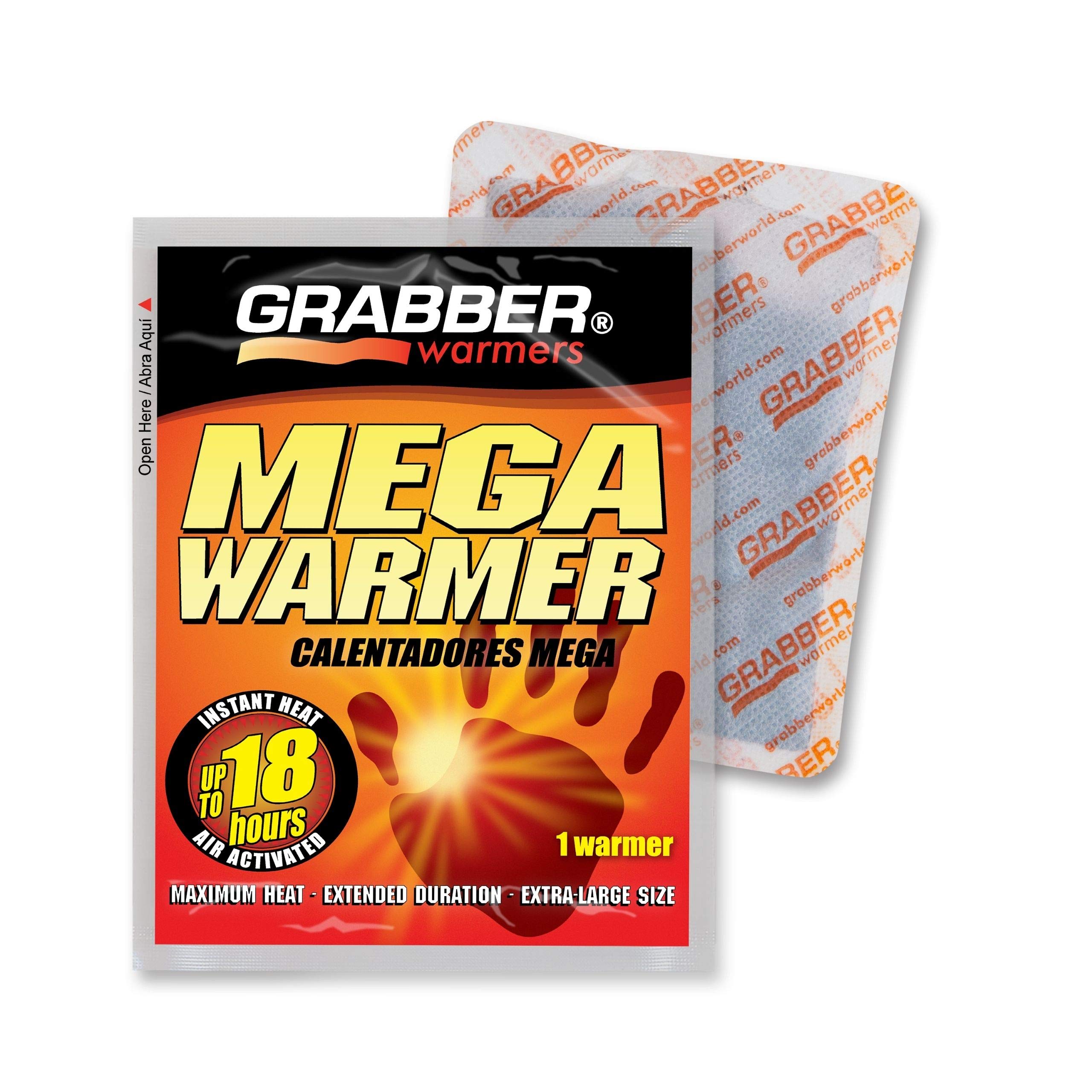 Grabber hand warmers provide instant warmth during outdoor activities