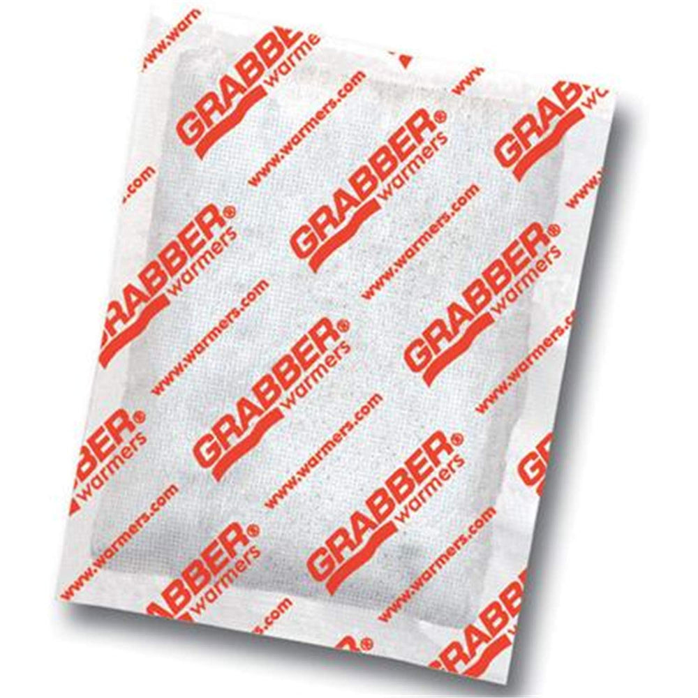 Grabber toe warmers placed on a sock provide targeted warmth for toes.