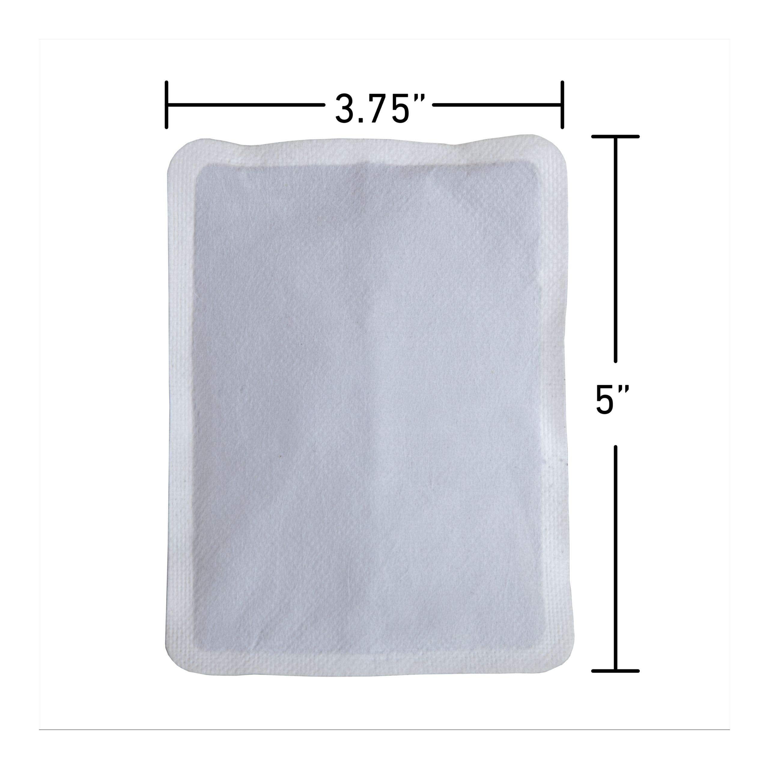 Grabber warmers rectangular body warmers attach to clothing securely.