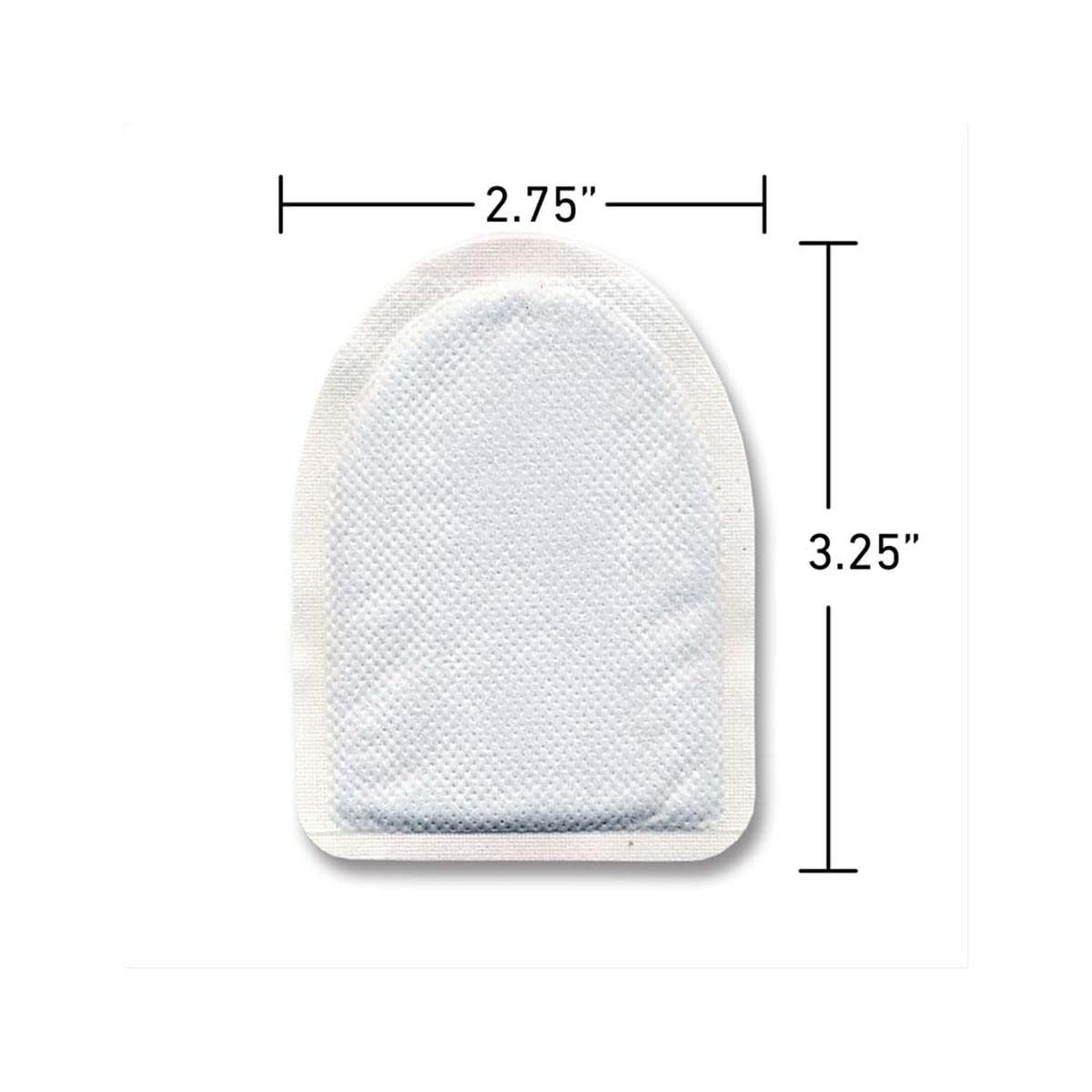 Grabber WKNR3 Weekender adhesive-back warmers shown in secure placement.