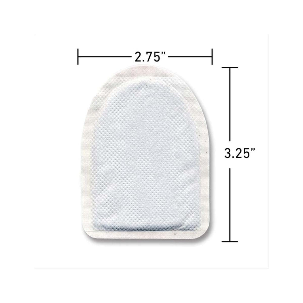 Grabber WKNR3 Weekender adhesive-back warmers shown in secure placement.
