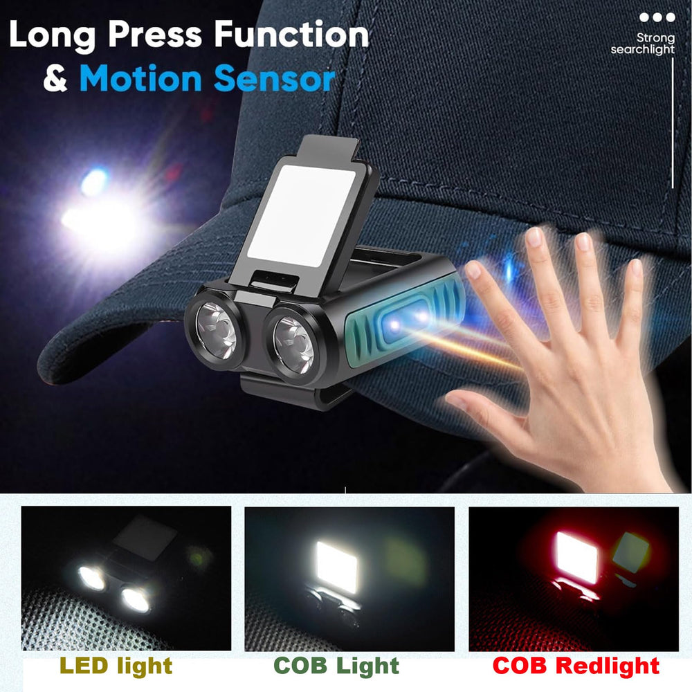 GRACETOP headlamp mode with adjustable angle for precise lighting.