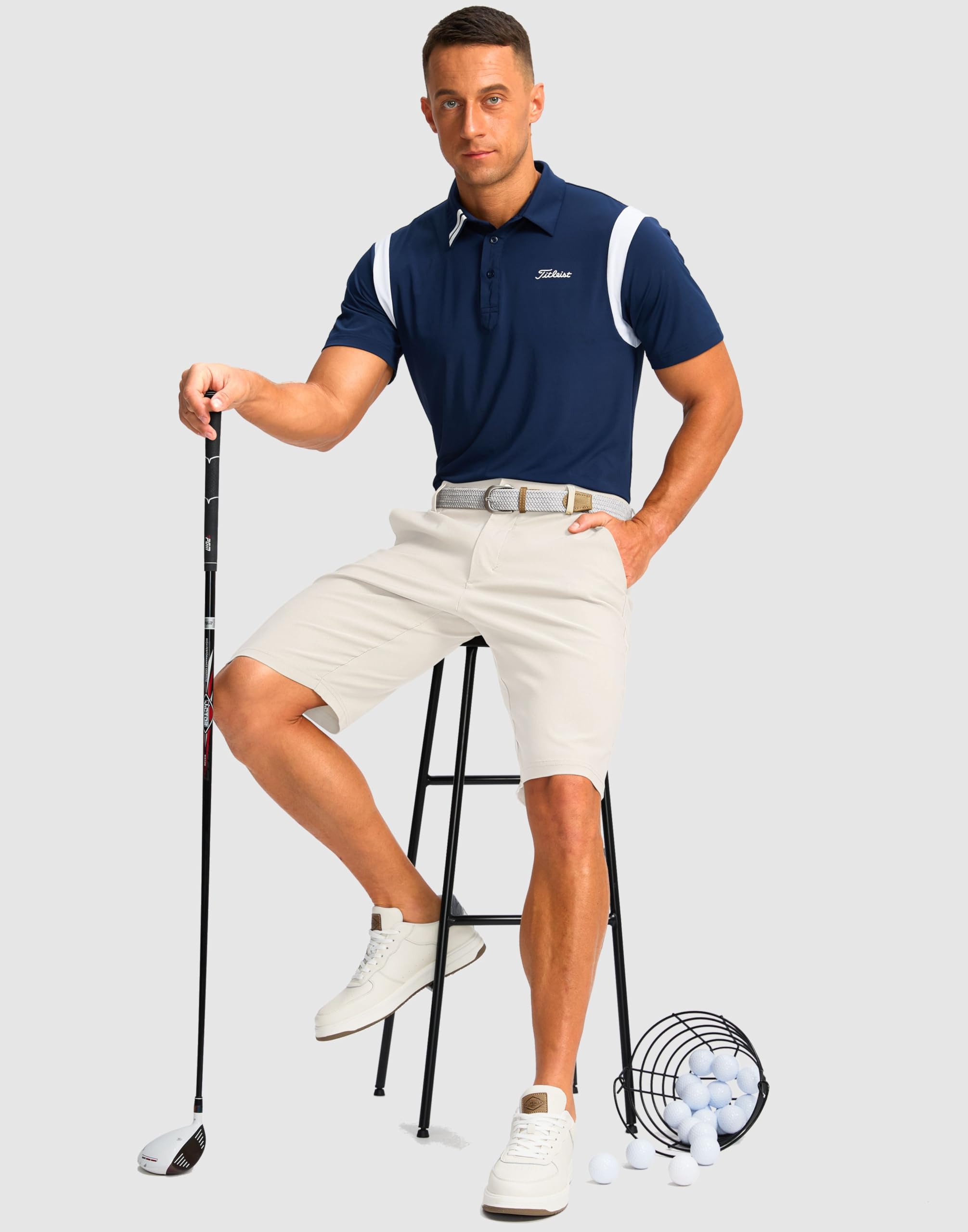 G Gradual golf shorts sun-protection-coverage highlights extended skin protection