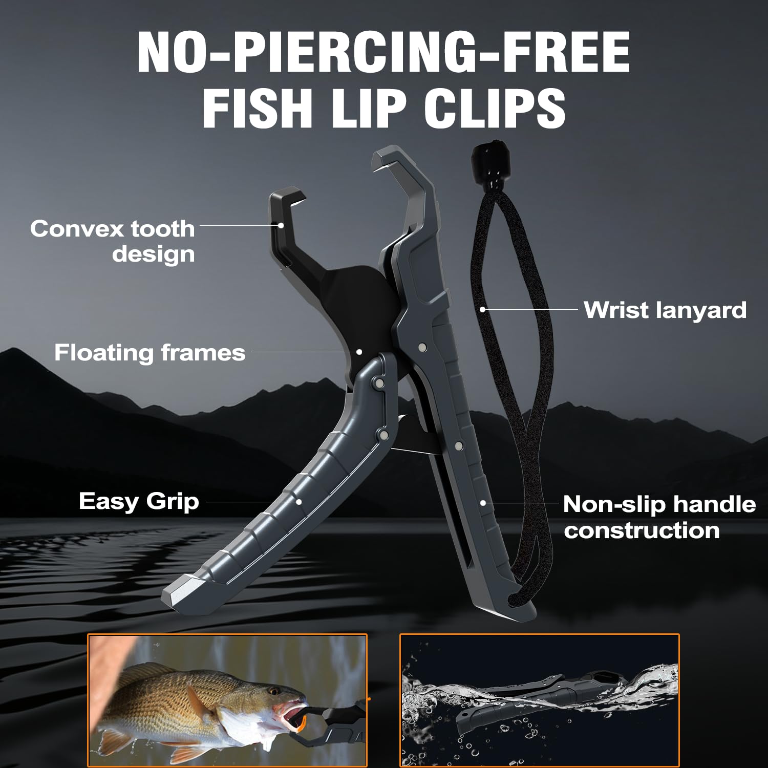 Backlit display of GRAM PRES fishing scale