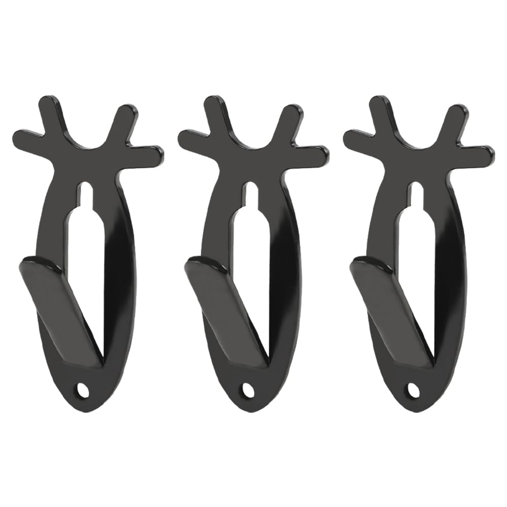 GRAND ORANGE European skull hanger wall hook securely displays trophy