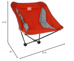 GRAND TRUNK Alite Monarch Chair quick setup with aluminum hub.