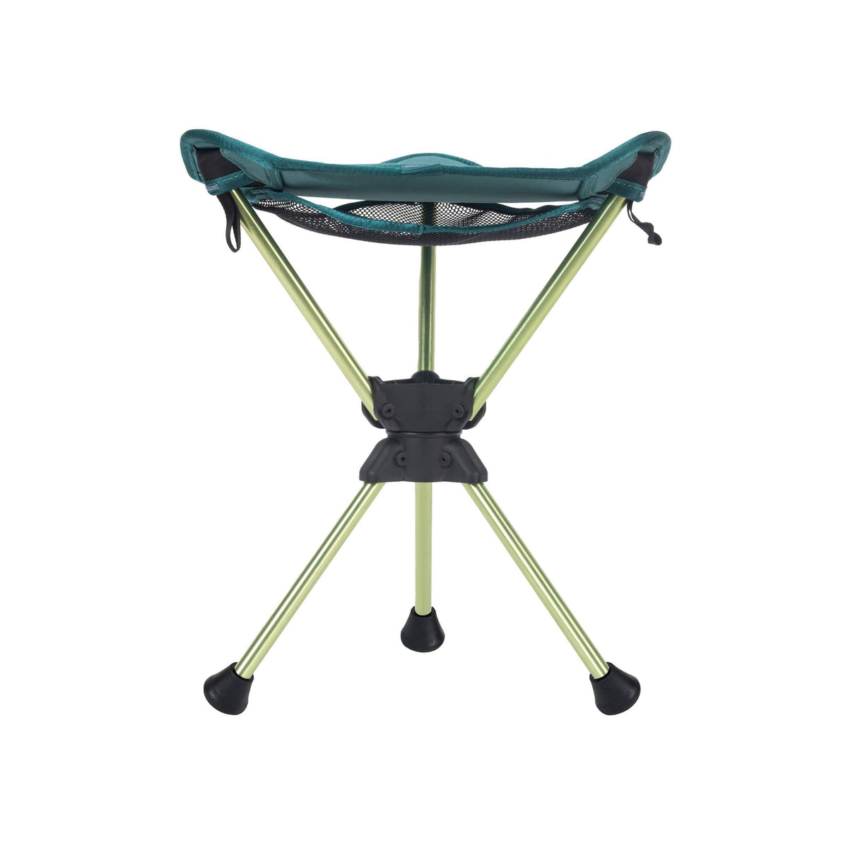 Grand Trunk Compass 360 Stool green swivel action for versatile travel seating