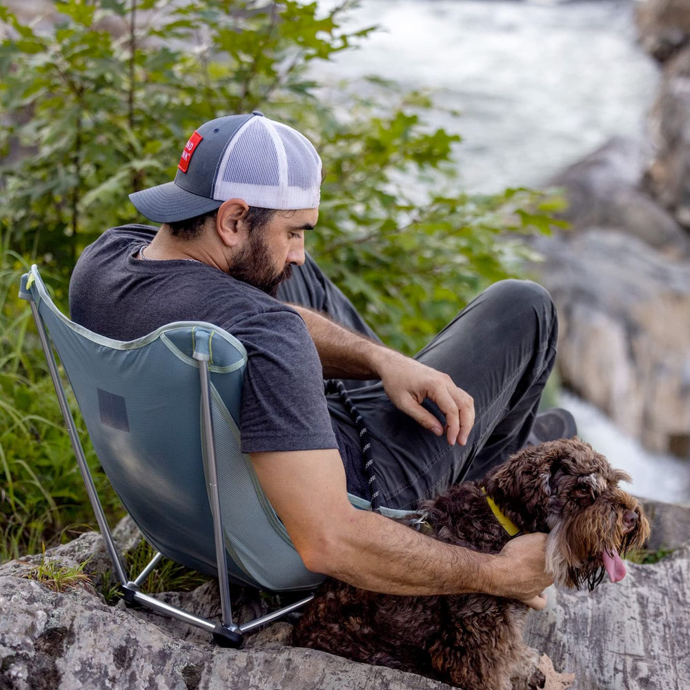 Grand Trunk Mayfly Low Profile Chair folded compact for travel