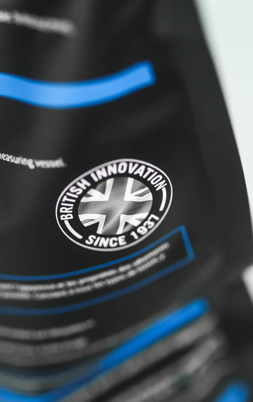 Granger's Wash + Repel label closeup with usage directions.