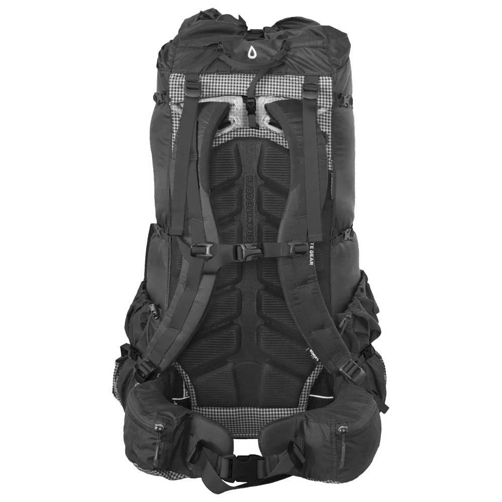 Granite Gear Blaze 60L back panel provides breathable support during hikes