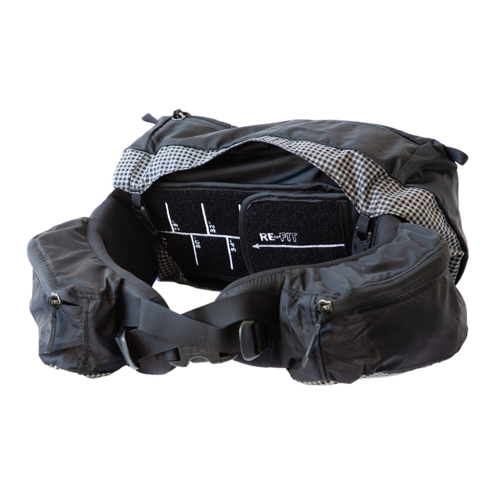 Granite Gear Blaze 60L cinch-roll closure secures gear with compression