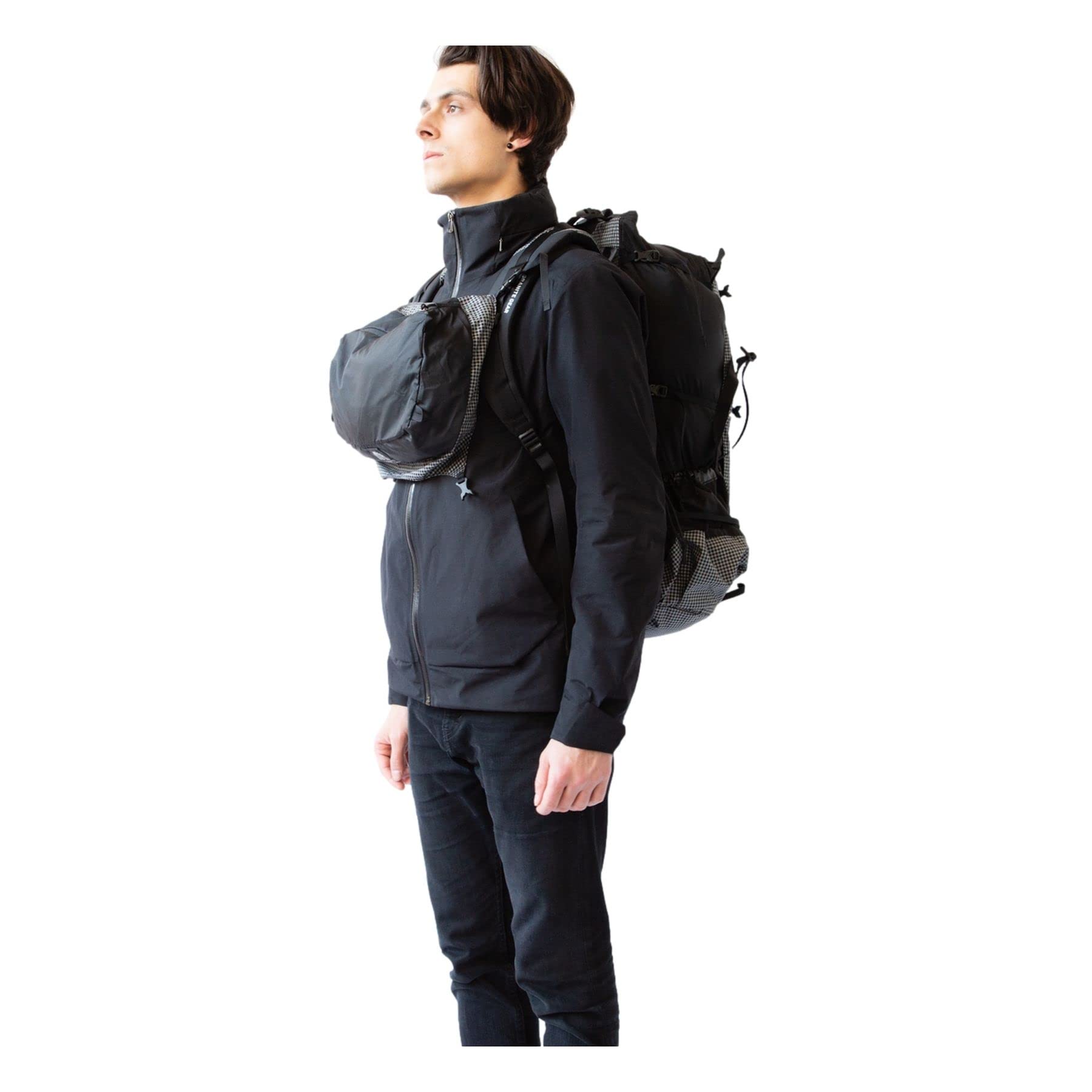 Granite Gear Blaze 60L dual-density harness distributes weight comfortably
