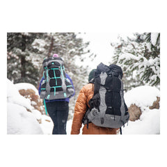 Granite Gear Blaze 60L backpack side straps show secure compression on trails