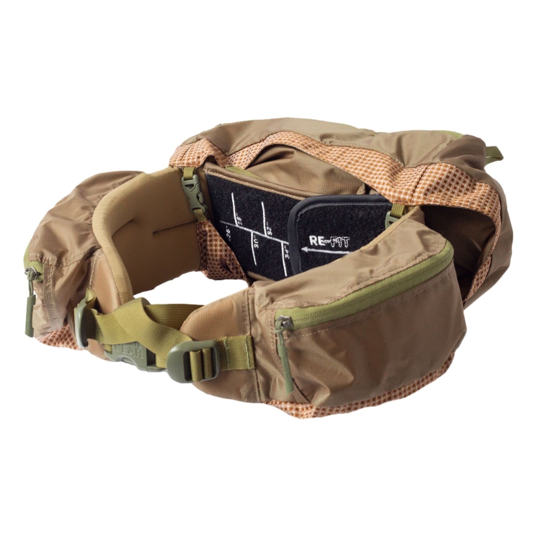 Granite Gear Blaze 60L side view highlights ergonomic harness for long days