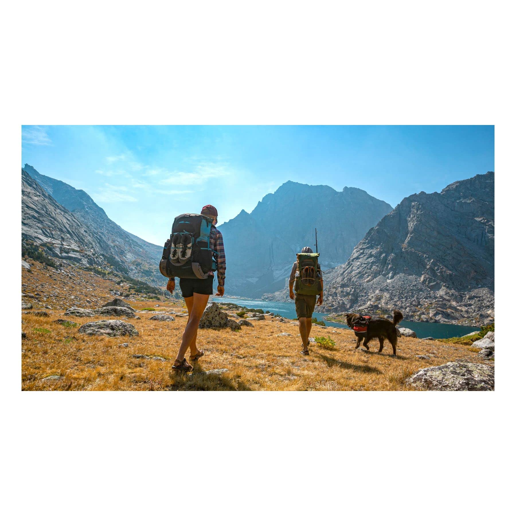 Granite Gear Perimeter 50 organized interior pockets simplify packing essentials.