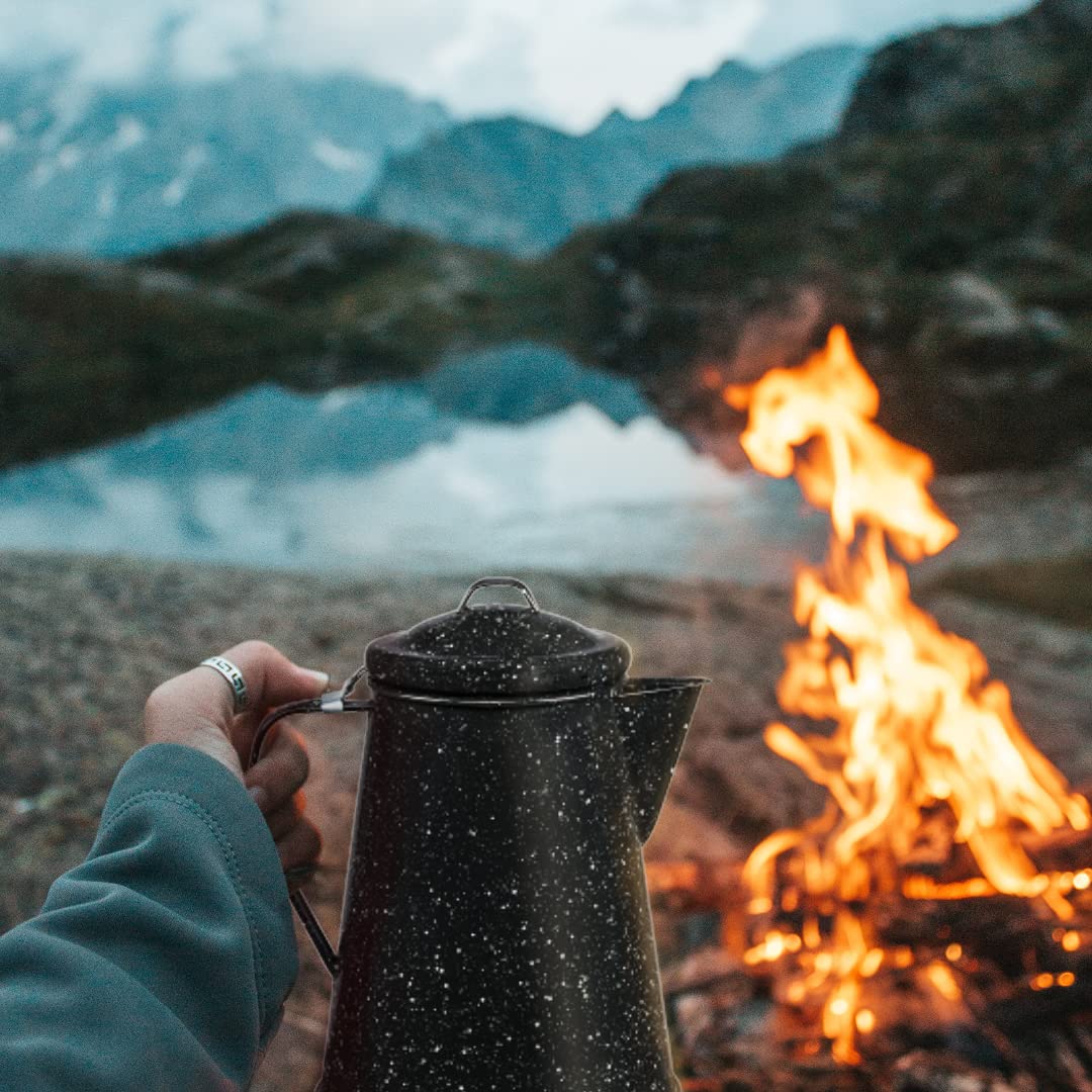 Granite Ware design safe with metal tools for versatile cooking