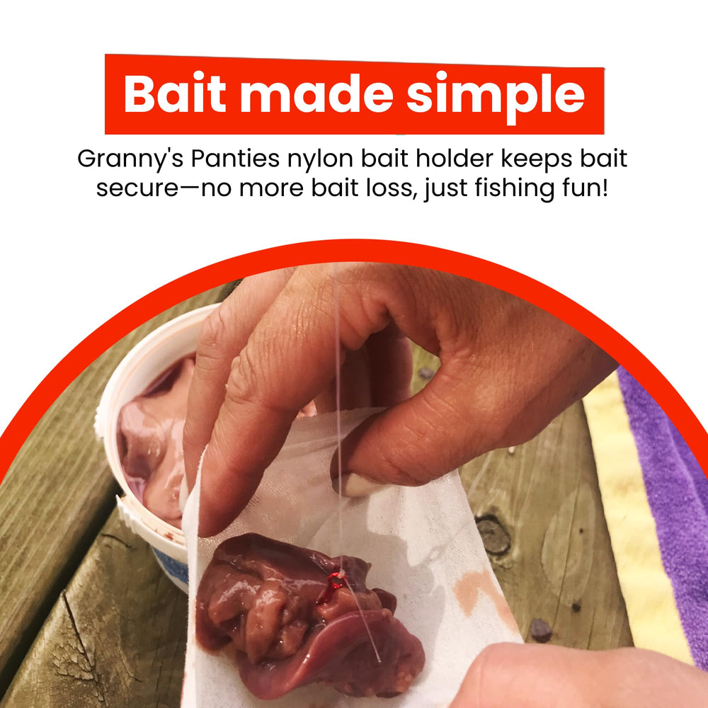 Two-pack Granny's Panties Nylon Bait Holder