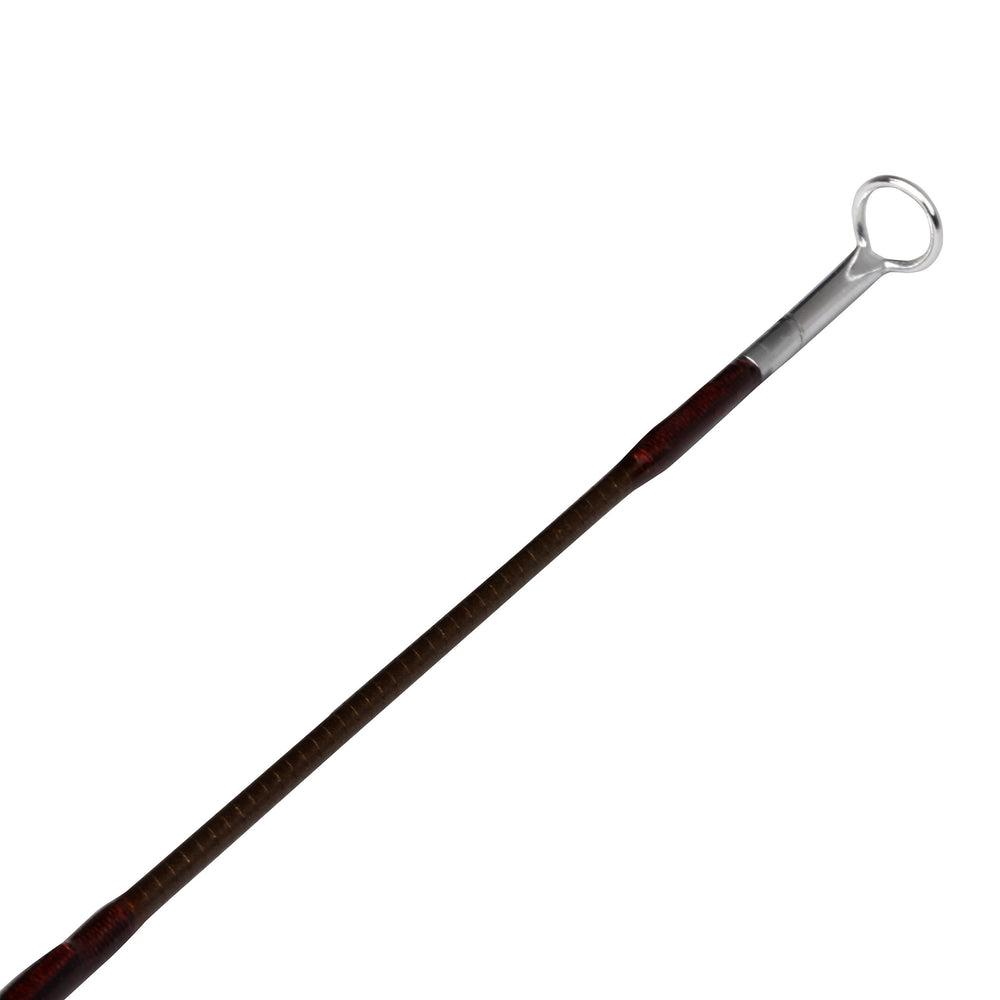 Graphite carbon fiber fly rod soft cork handle detail for comfortable all-day casting