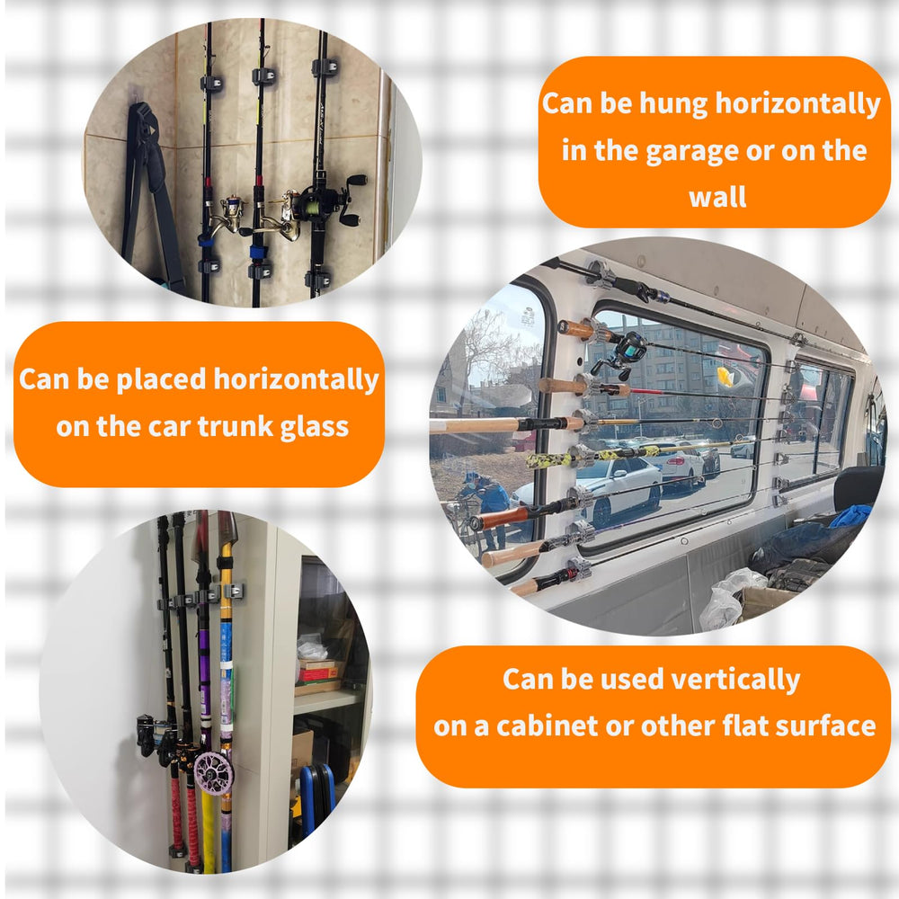 Rod diameters supported from 0.08 to 0.79 inches