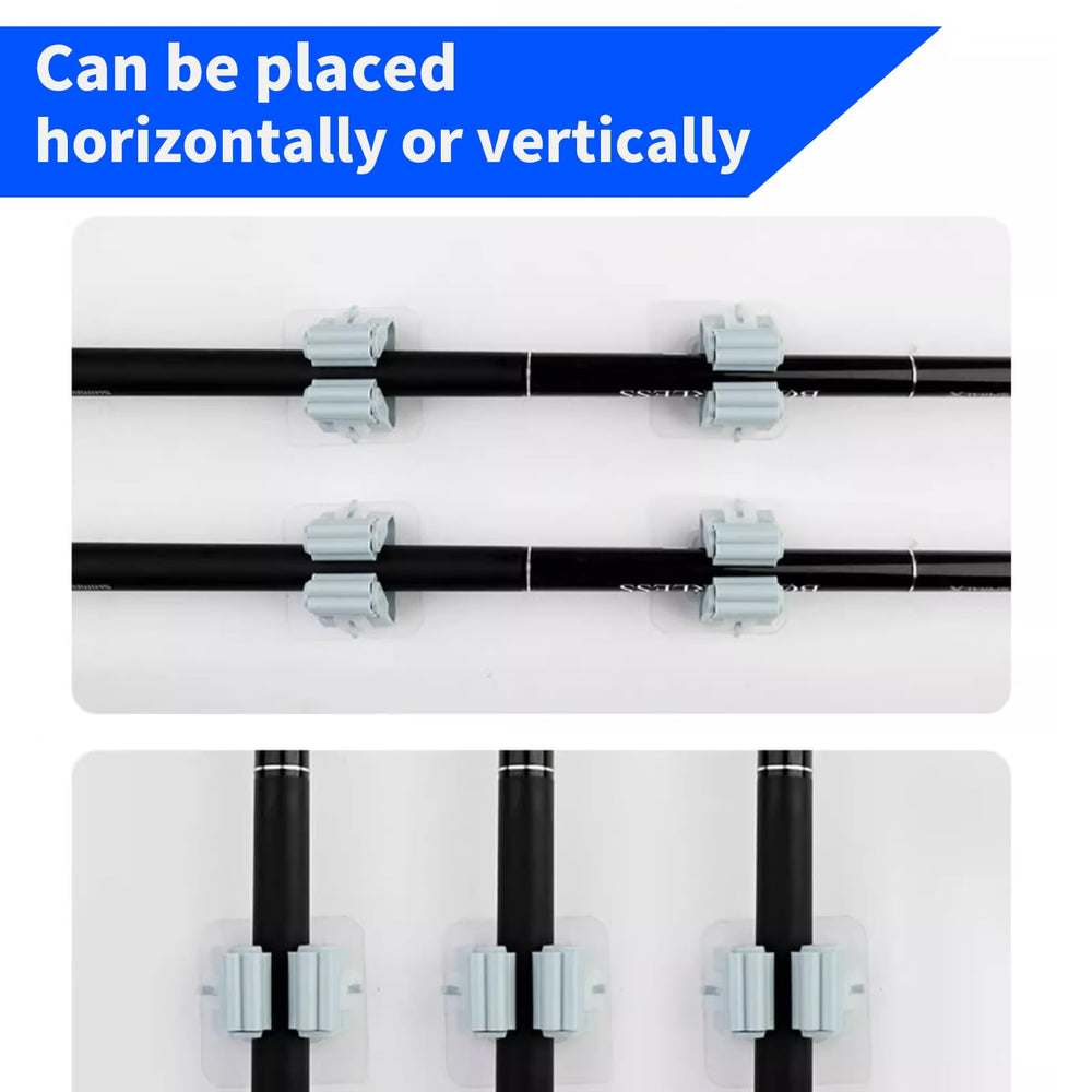 Soft silicone grip protecting fishing rods