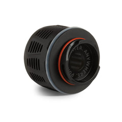 GRAYL GeoPress cartridge with bottle compatibility; delivers clean water from remote sources.