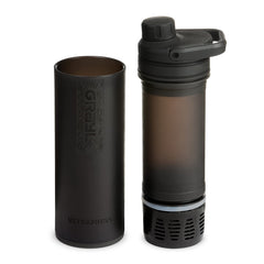 GRAYL UltraPress filter cap close-up highlights easy maintenance.