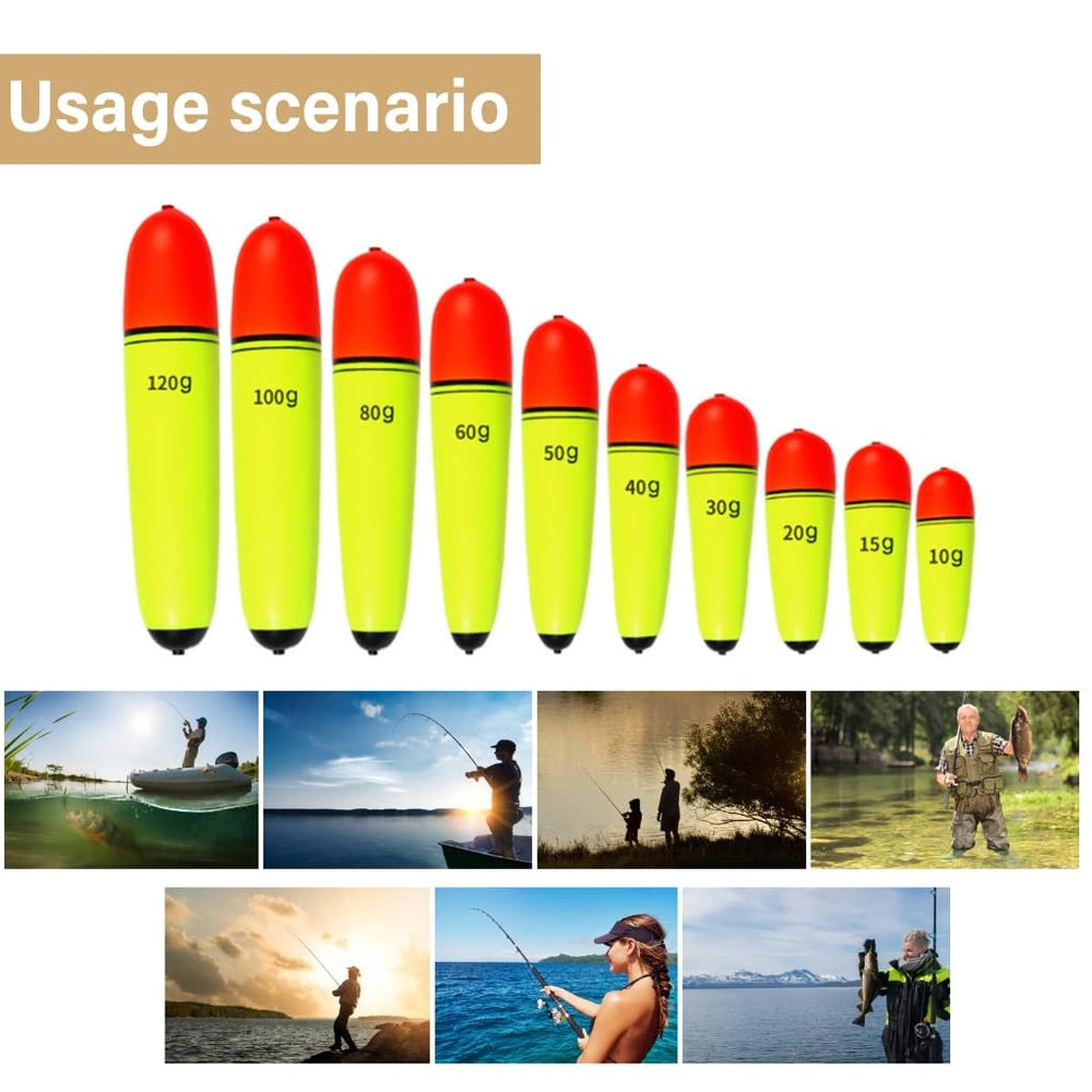 Greabuy foam float 15g slip float – versatile buoy for mid-depth fishing.