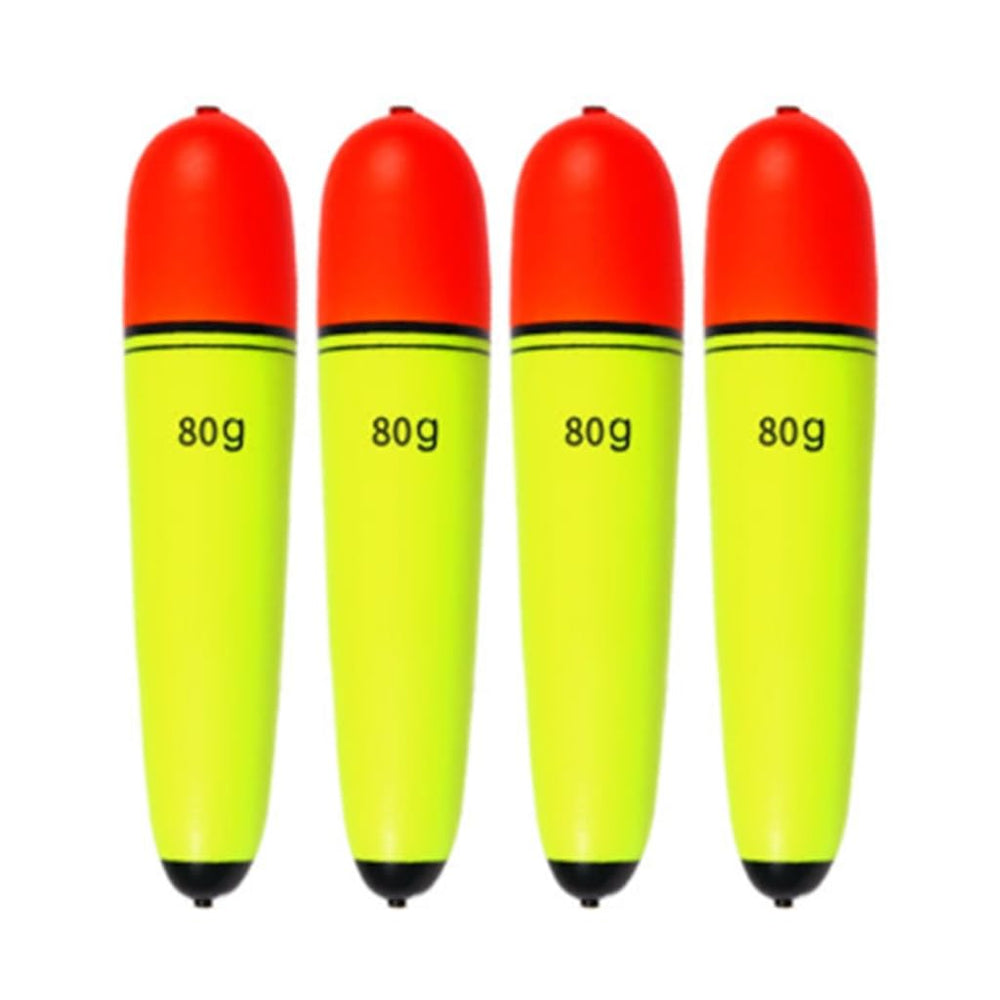Greabuy slip float red-yellow pack supports visibility and quick setup