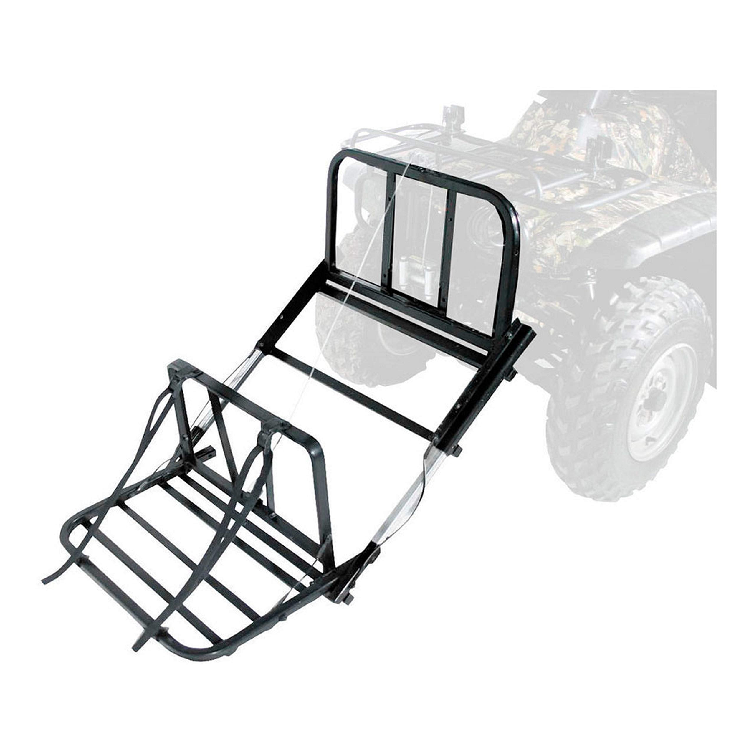 Great Day Power Loader front view with aluminium finish ideal for hunting vehicle upgrades.