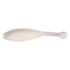 Great Lakes Finesse Flat Cat Iridescent 2.25 inch bait ready for dropshot use