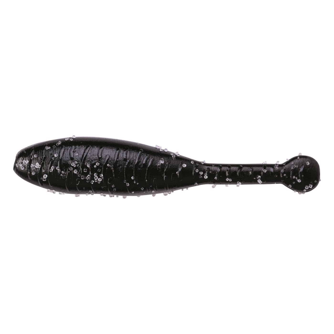 Great Lakes Finesse Flat Cat matte black 2.25 image for finesse dropshot use and bottom-drag.