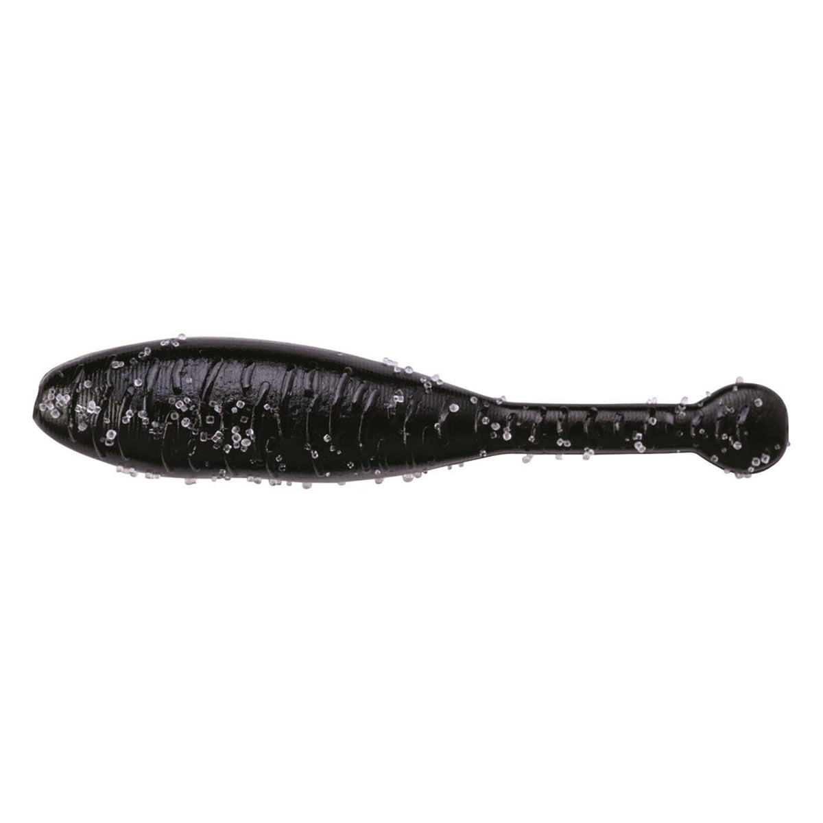 Great Lakes Finesse Flat Cat matte black 2.25 image for finesse dropshot use and bottom-drag.