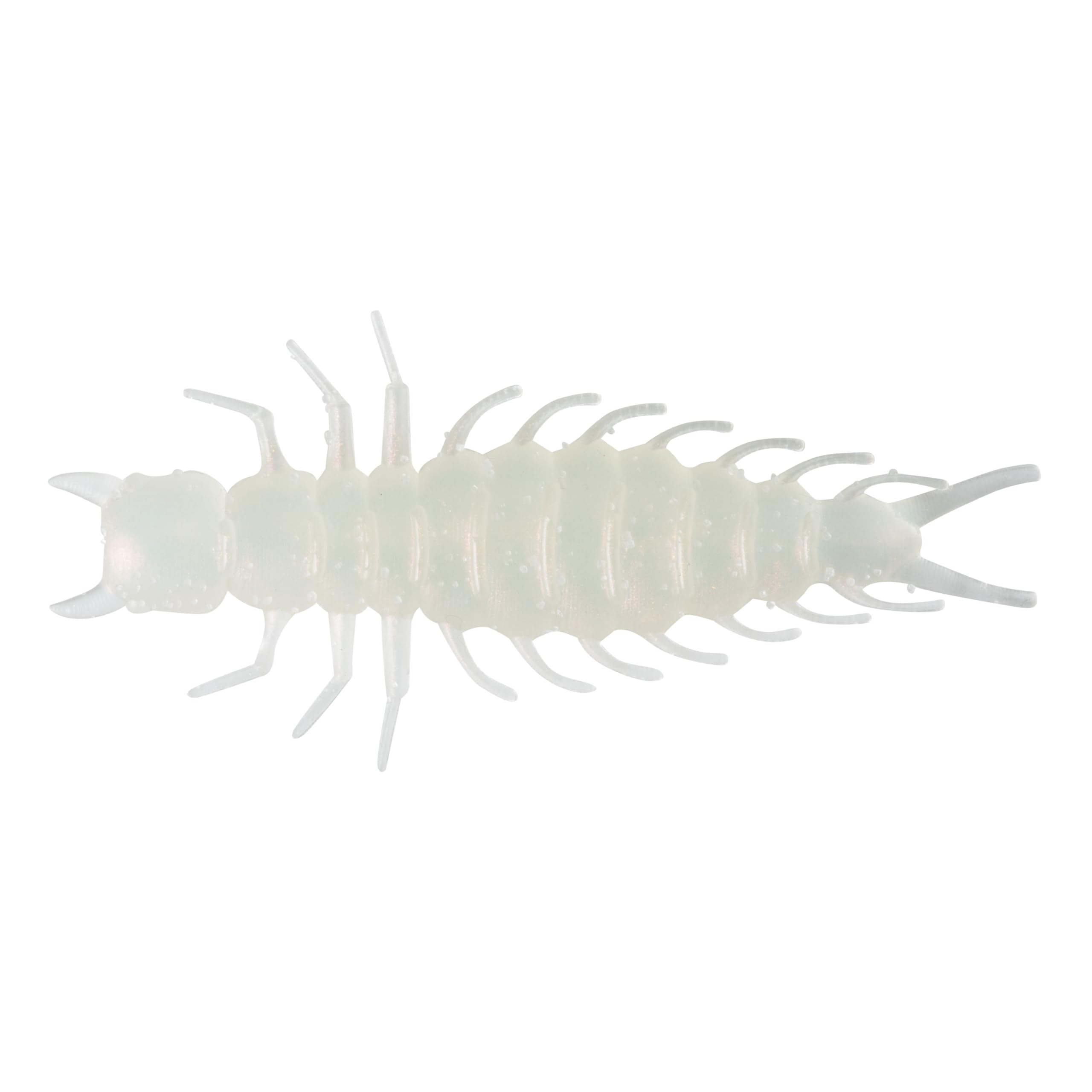 Great Lakes Finesse Juicy Hellgrammite 2.4-inch profile aids precise drop-shot presentation.