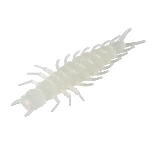 Great Lakes Finesse Juicy Hellgrammite matte finish reduces glare for natural bottom crawling.