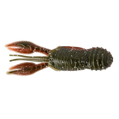 Great Lakes Finesse Juvy Craw Tube with floating claws highlights lifelike action during retrieve.