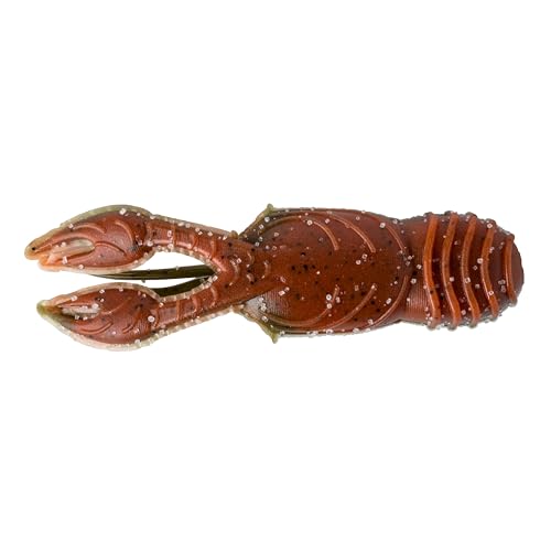 Great Lakes Finesse Juvy Craw Tube 2.5 inch shows tentacle detail for natural movement.