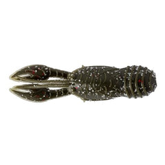 Great Lakes Finesse Juvy Craw hook shank between tentacles for discreet hook placement.