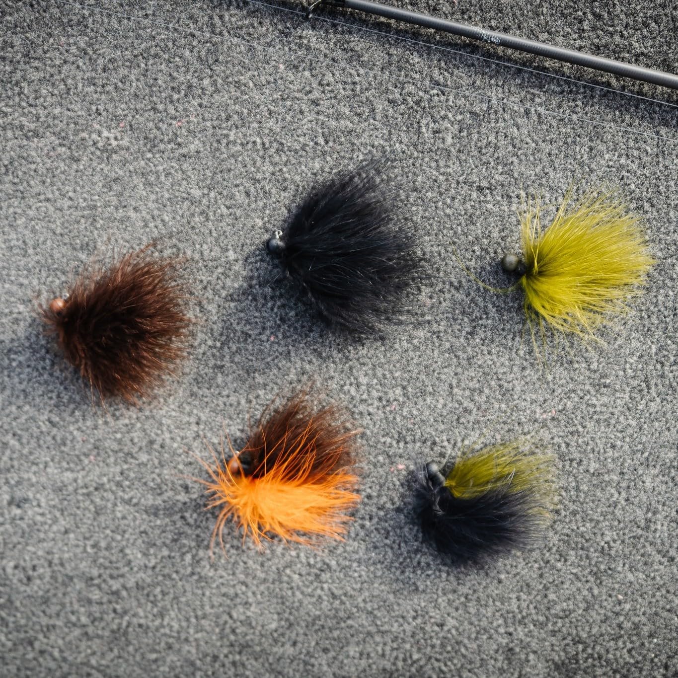 Great Lakes Finesse marabou jig standalone or trailer-ready versatility.