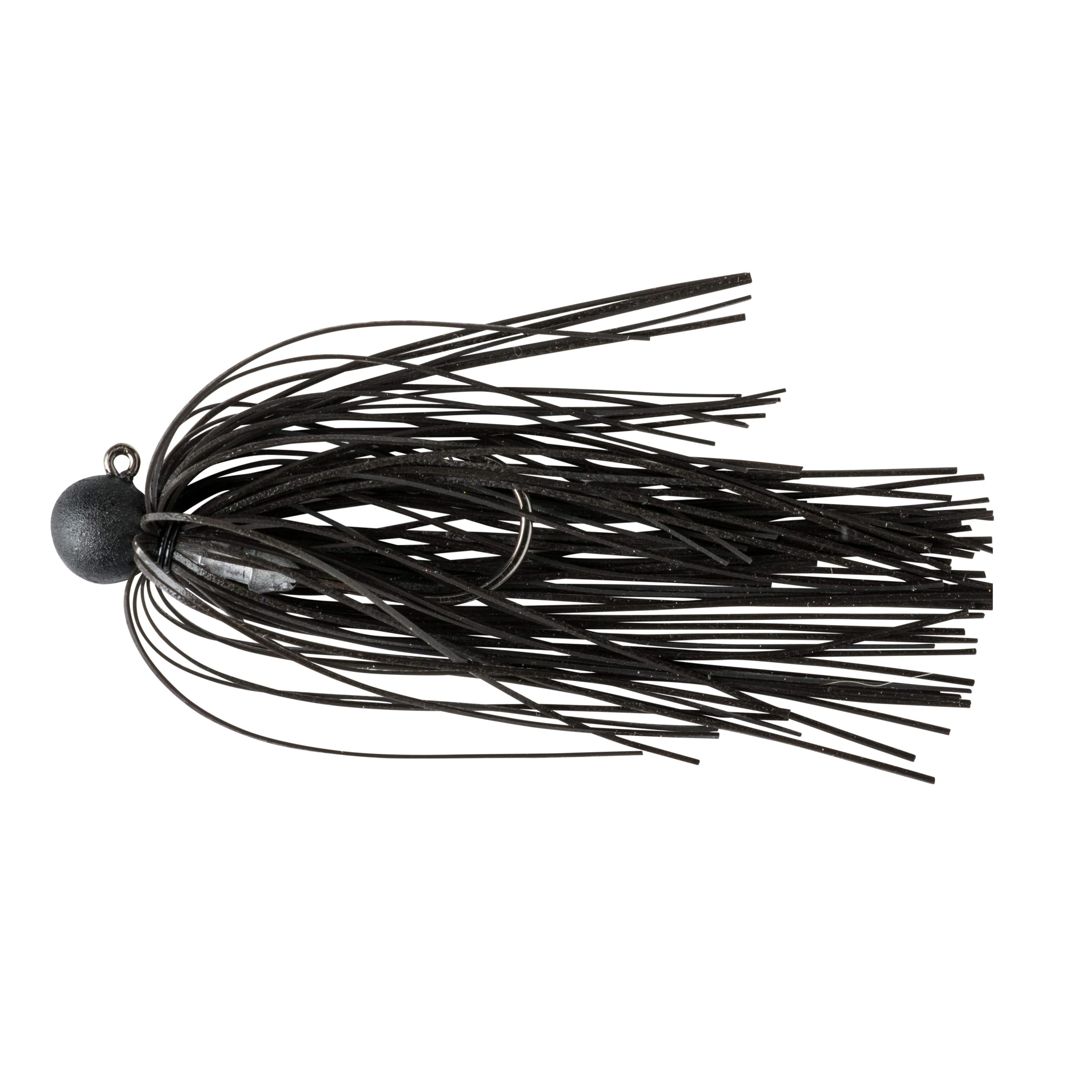 Great Lakes Finesse Jig featuring matte black head for finesse presentations.
