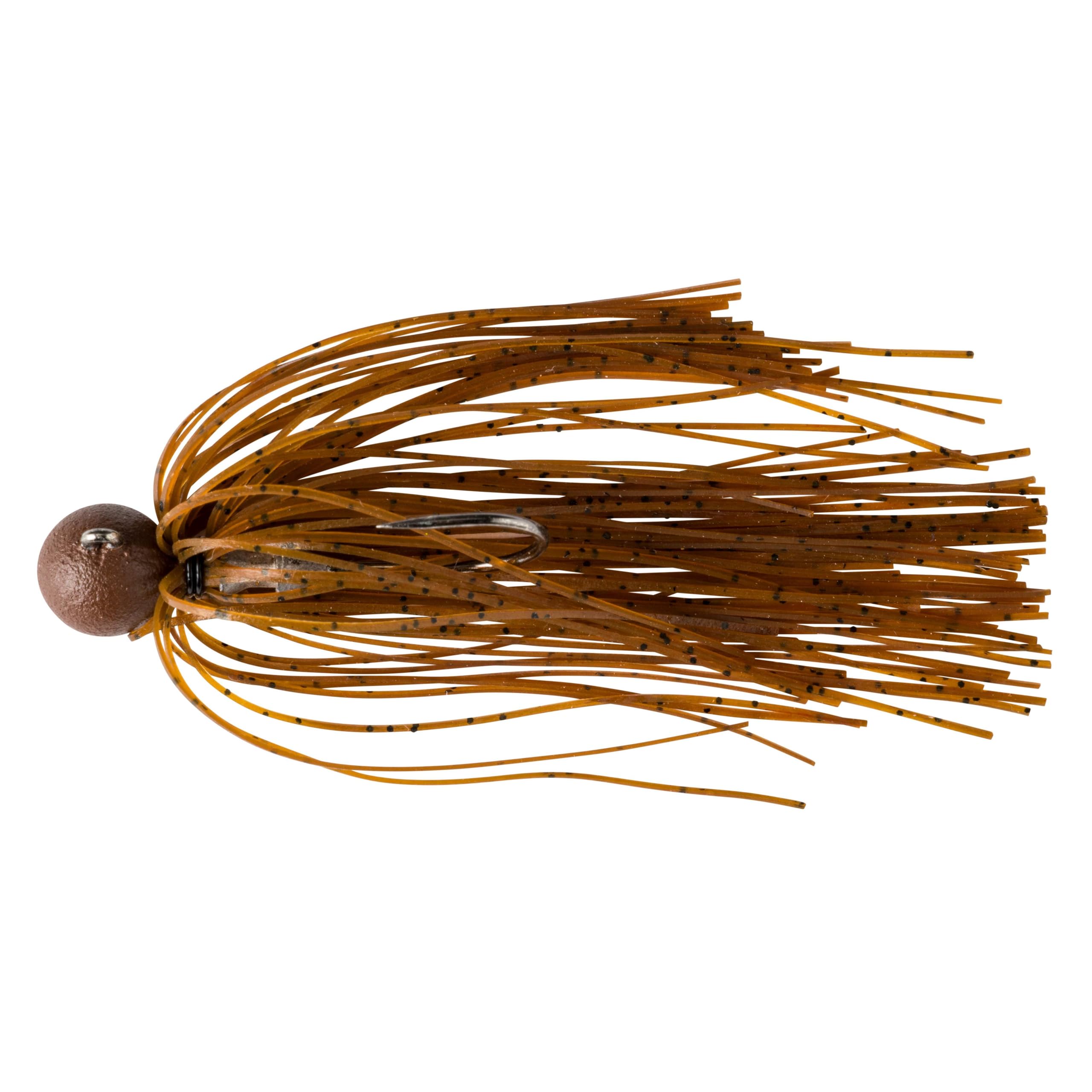 Great Lakes Finesse Matte Finesse Jig in matte brown highlights the head for rock-crawling performance.