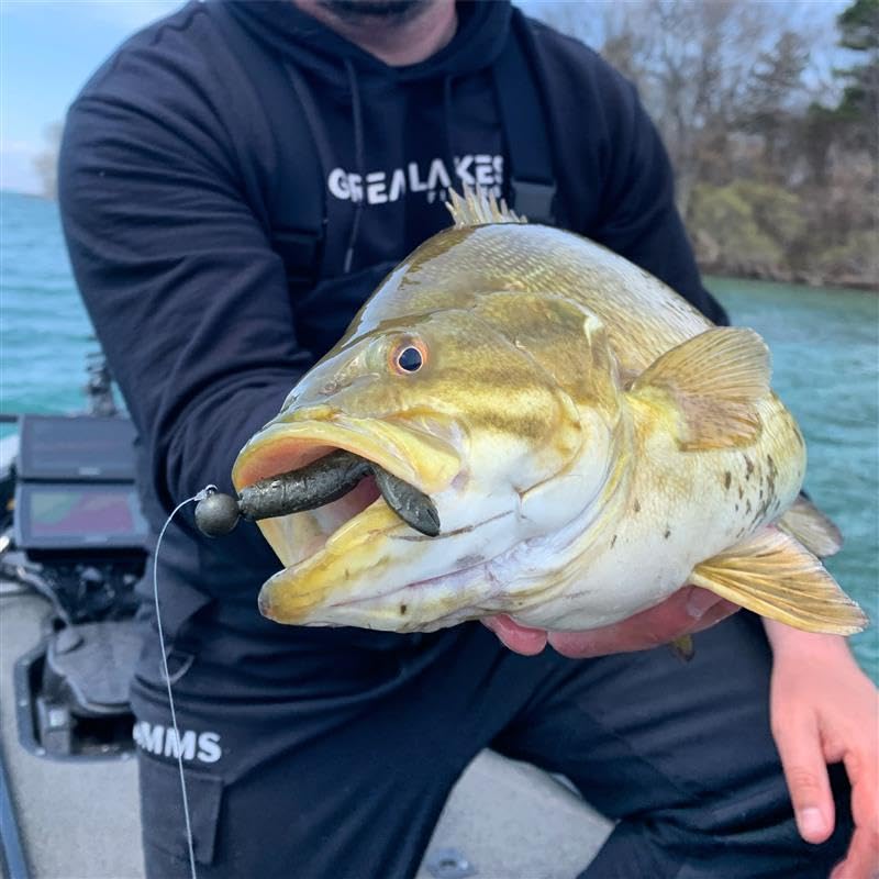 Great Lakes Finesse Snack Craw 2.1 features floating body and claws for enticing bites