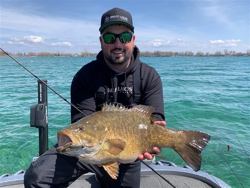 Great Lakes Finesse Snack Craw 2.1 pairs with Stealth Ball Jig Head for balanced action