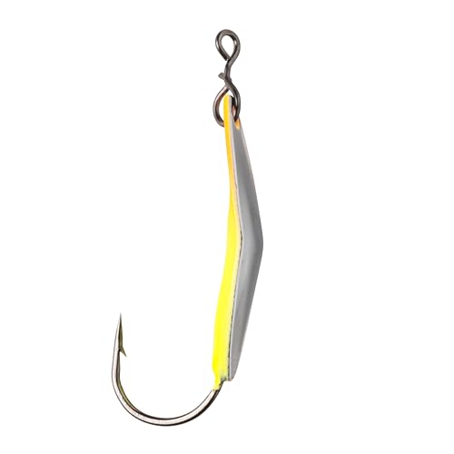 Great Lakes Finesse Taco Spoon swims away from the hole to trigger sideways chases.