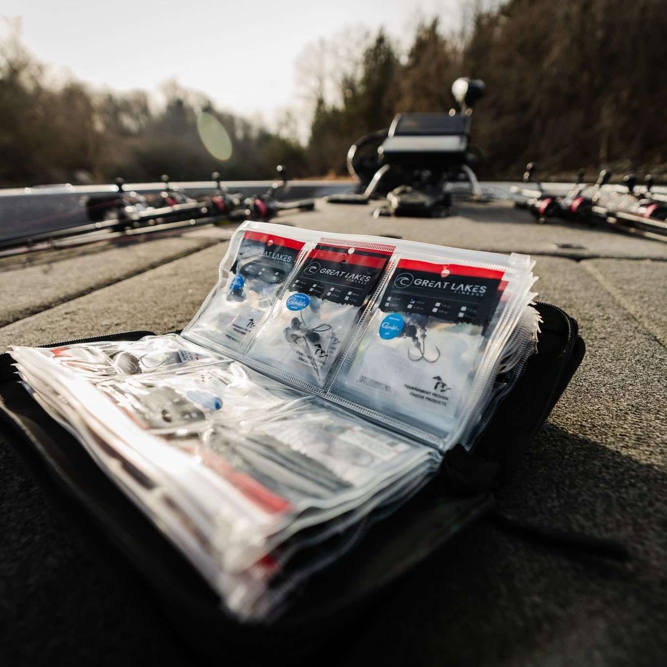 Great Lakes Finesse Terminal Wallet keeps items in original packaging for quick identification.